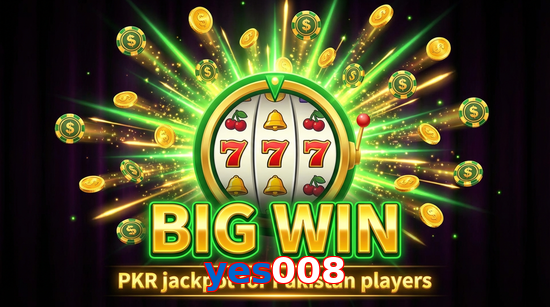 Big win animation on Yes008 slot game