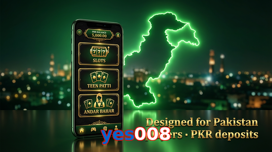 Main screen of Yes008 pk page for PK players